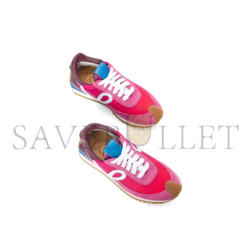 L0ew* flow runner 2.0 in nylon and suede llsr282x13-4864